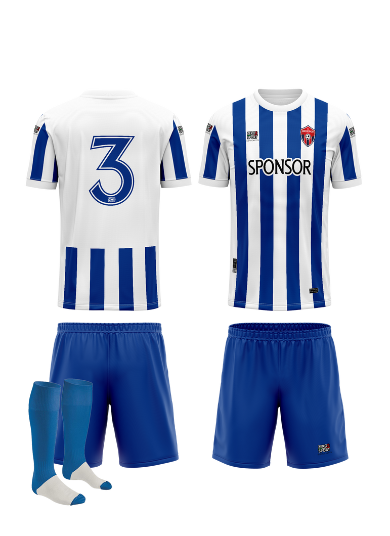 Divisa Gara CALCIO_LINEA TEAM_VERTICAL STRIPES_3 - Zero9sport - Divise sport personalizzate calcio, volley, basket