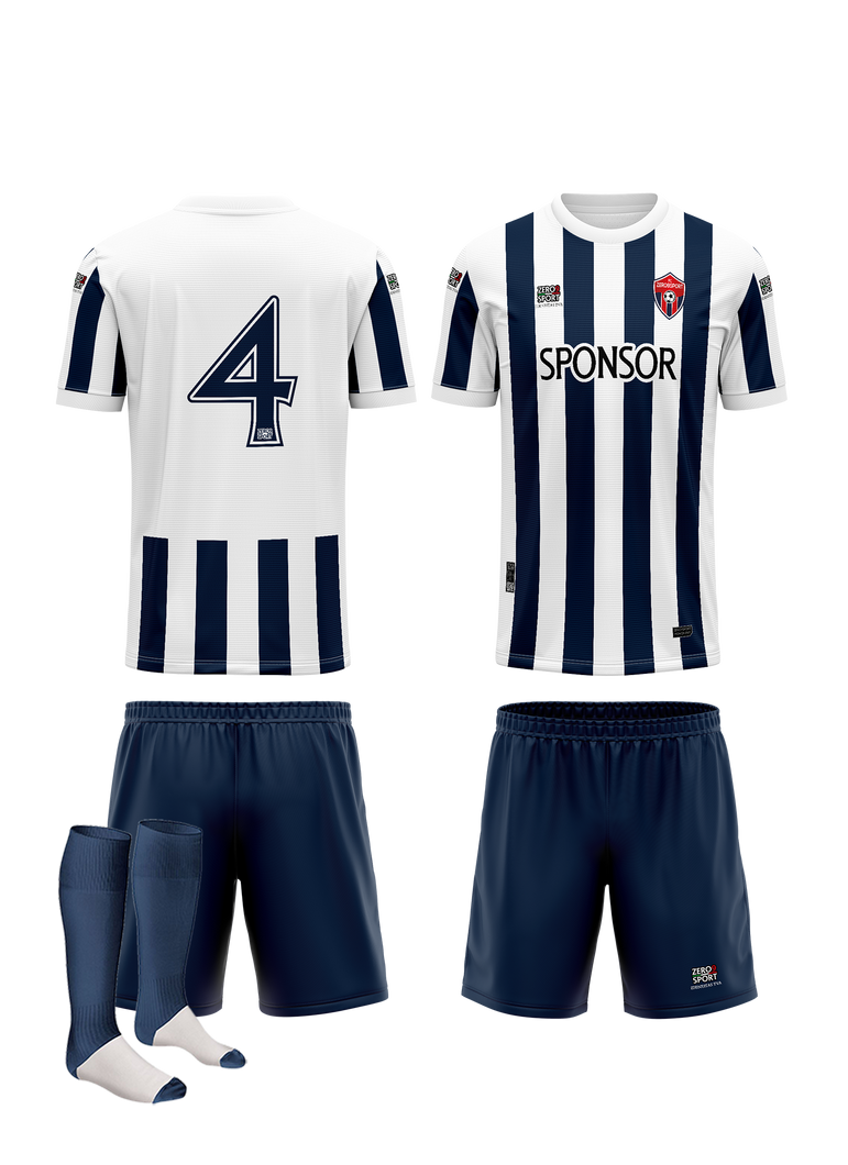Divisa Gara CALCIO_LINEA TEAM_VERTICAL STRIPES_4 - Zero9sport - Divise sport personalizzate calcio, volley, basket