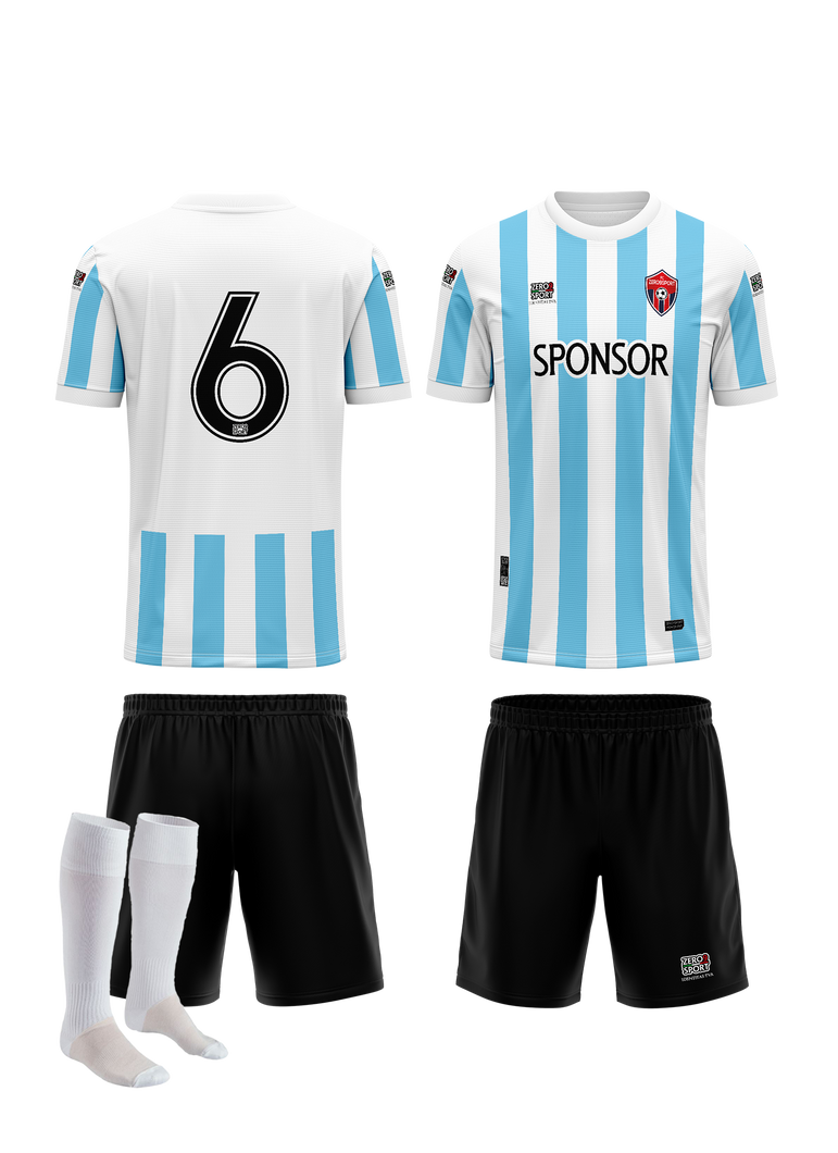 Divisa Gara CALCIO_LINEA TEAM_VERTICAL STRIPES_6 - Zero9sport - Divise sport personalizzate calcio, volley, basket