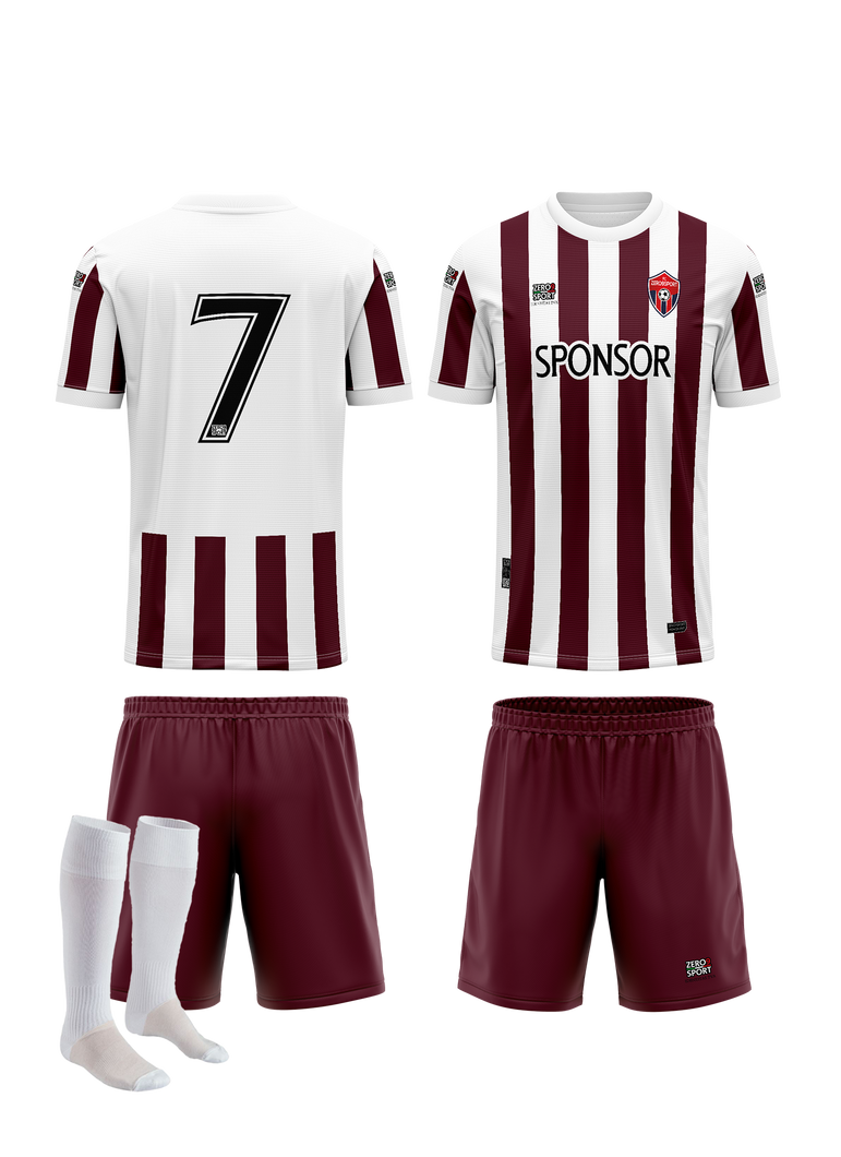 Divisa Gara CALCIO_LINEA TEAM_VERTICAL STRIPES_7 - Zero9sport - Divise sport personalizzate calcio, volley, basket