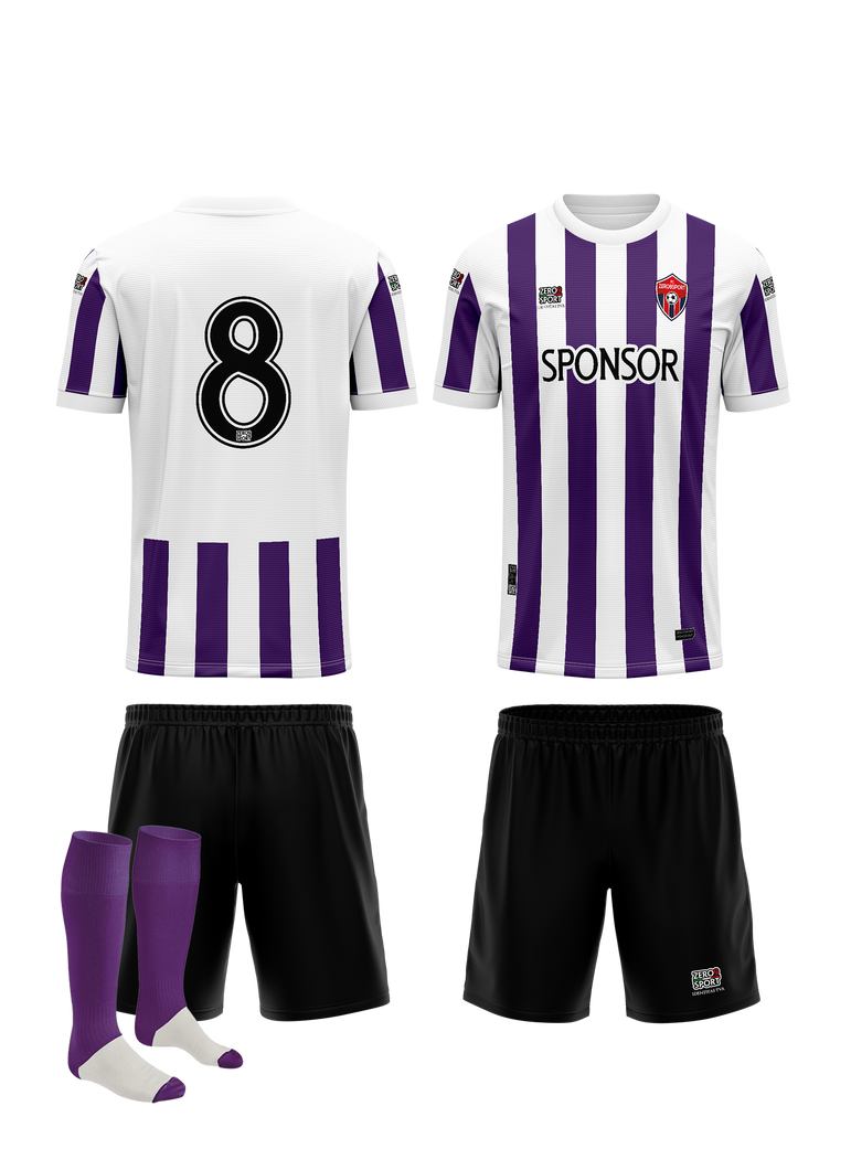 Divisa Gara CALCIO_LINEA TEAM_VERTICAL STRIPES_8 - Zero9sport - Divise sport personalizzate calcio, volley, basket