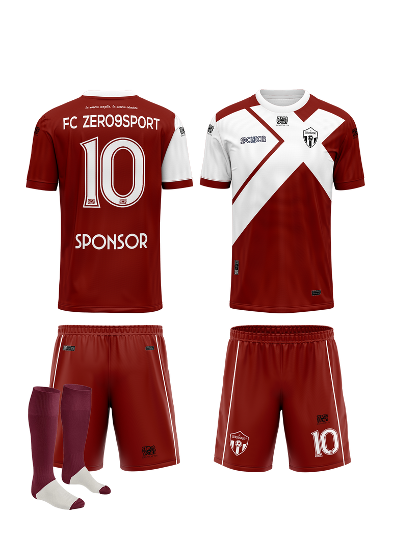 Divisa Gara Custom Calcio_mod. 16 - Zero9sport - Divise sport personalizzate calcio, volley, basket