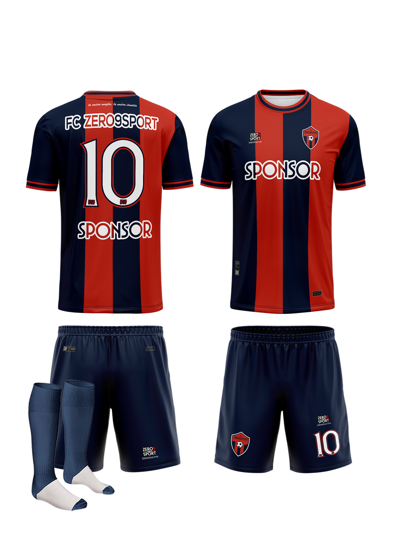 Divisa Gara Custom Calcio_mod. 20 - Zero9sport - Divise sport personalizzate calcio, volley, basket