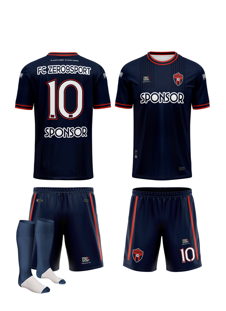 Divisa Gara Custom Calcio_mod. 21 - Zero9sport - Divise sport personalizzate calcio, volley, basket