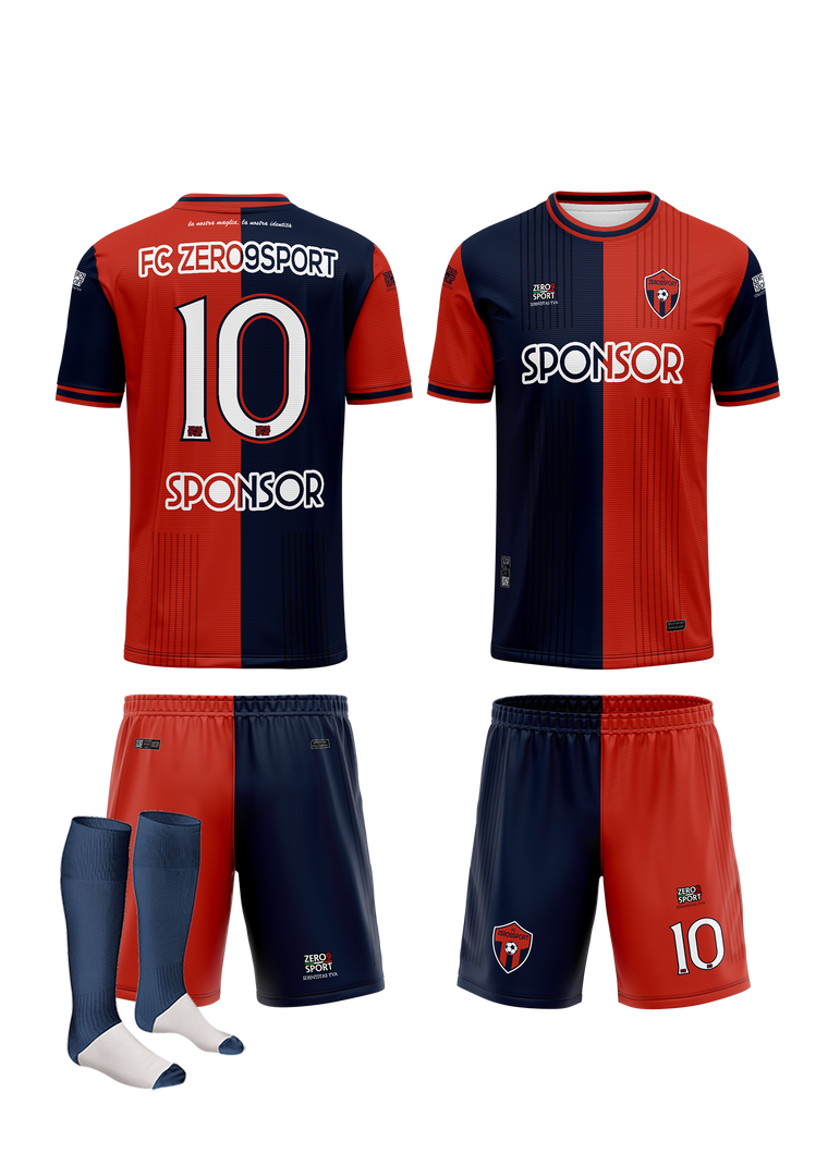 Divisa Gara Custom Calcio_mod.24 - Zero9sport - Divise sport personalizzate calcio, volley, basket