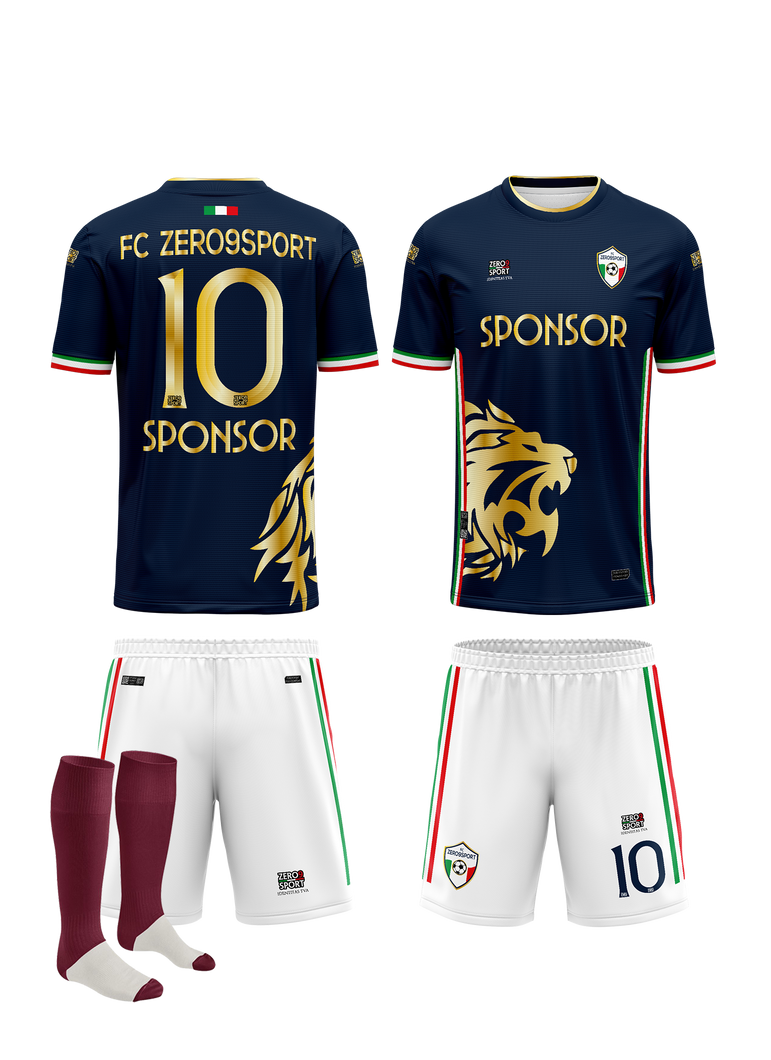 Divisa Gara Custom Calcio_mod. 5 - Zero9sport - Divise sport personalizzate calcio, volley, basket