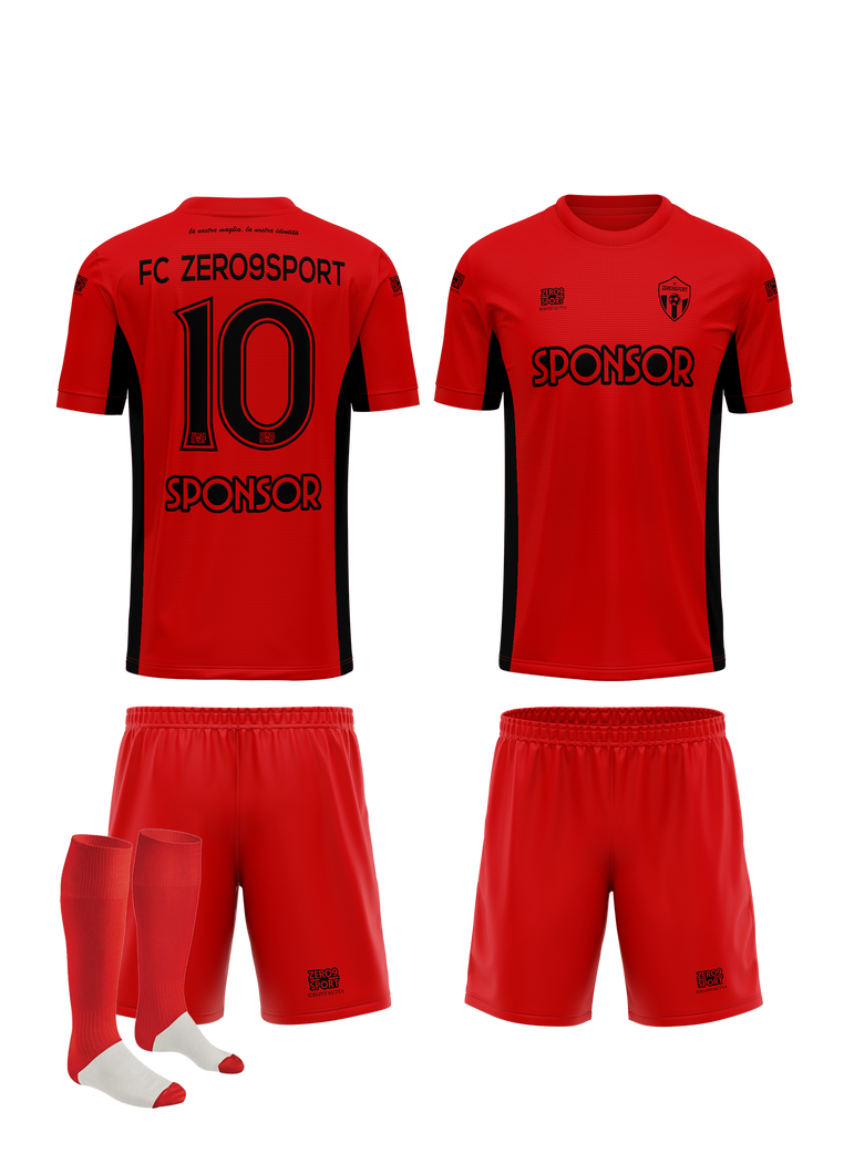 Divisa Gara Torneo Calcio_mod. 10 - Zero9sport - Divise sport personalizzate calcio, volley, basket