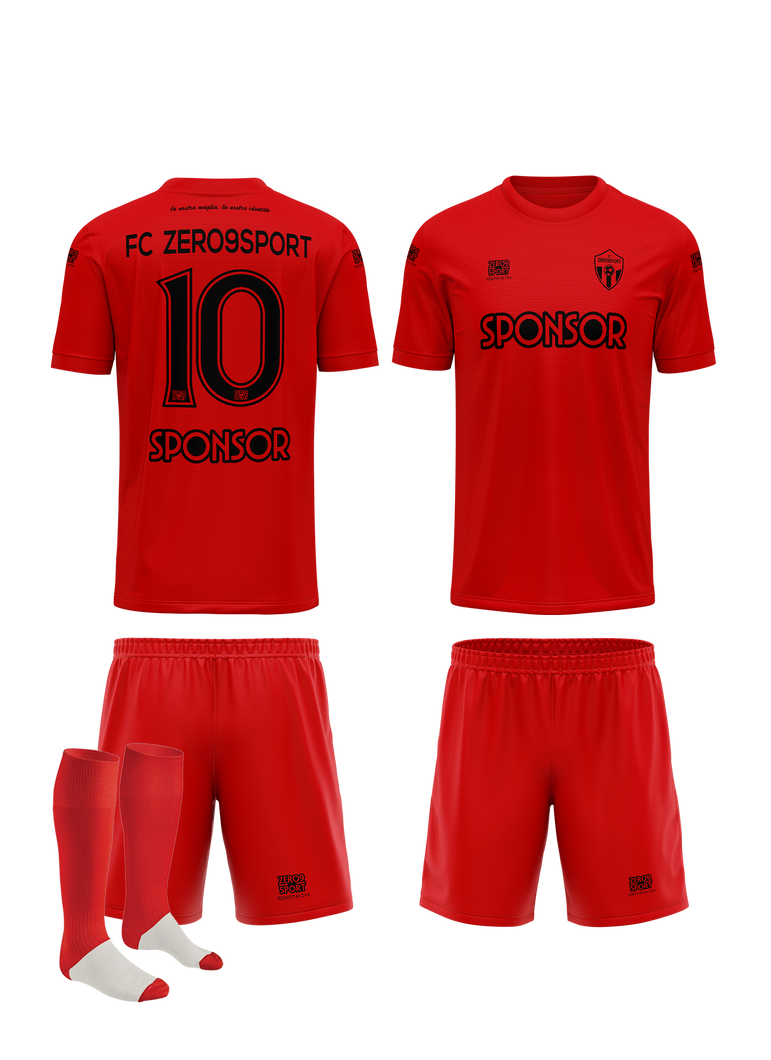 Divisa Gara Torneo Calcio_mod. 4 - Zero9sport - Divise sport personalizzate calcio, volley, basket