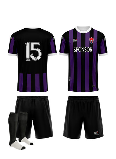 Divisa Gara CALCIO_LINEA TEAM_VERTICAL STRIPES_15 - Zero9sport - Divise sport personalizzate calcio, volley, basket 